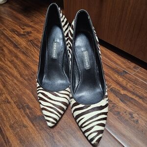 Nine West Zebra Print Heels